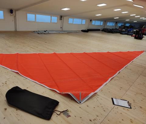 42ft Storm Jib (Dacron) Orange SOLD