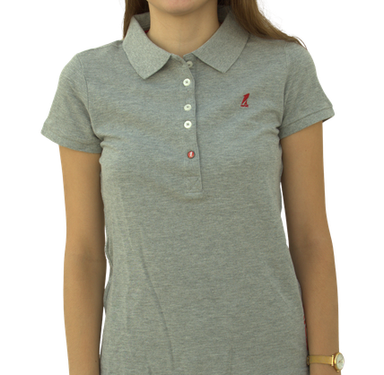 OneSails Grey Polo Shirt Women's